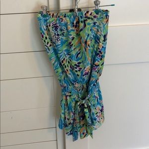 Lilly Pulitzer Colleen silk romper